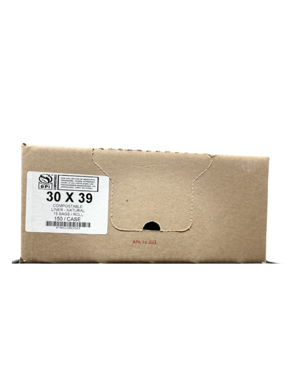 30x39 Regular BPI Certified Compostable Garbage bags