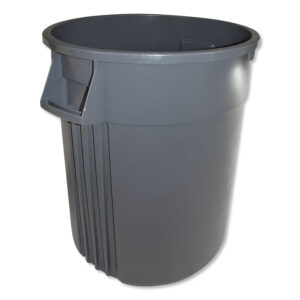 Container without Lids 23 3/4"Dia.x31 5/8"H 44 gallon US Grey