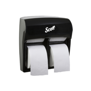 MOD High Capacity 4 Roll Standard Coreless Dispenser Black