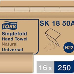 Tork Universal Single Fold Natural Towel 4000/Case