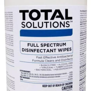 Full Spectrum Disinfectant Wipes 6" x 7" 180/Tub 6/Case..