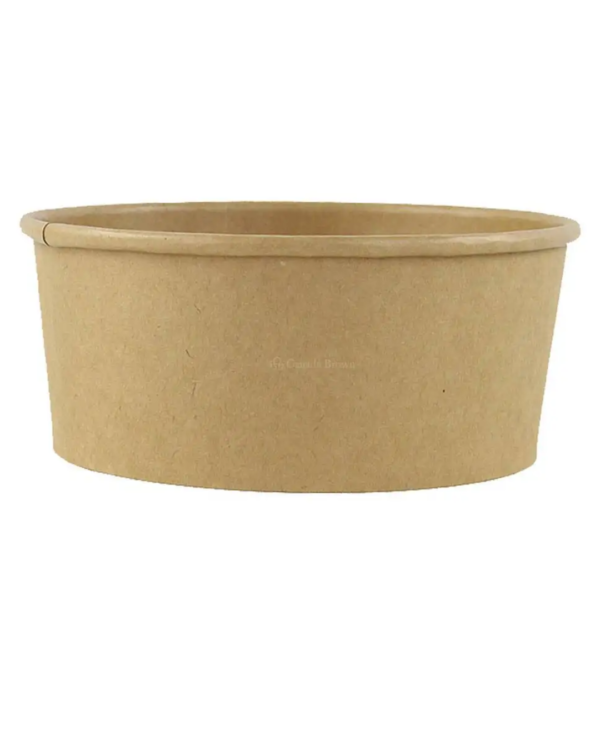 32oz PE Lined Kraft Deli Paper Container (184mm Diameter) 270/case