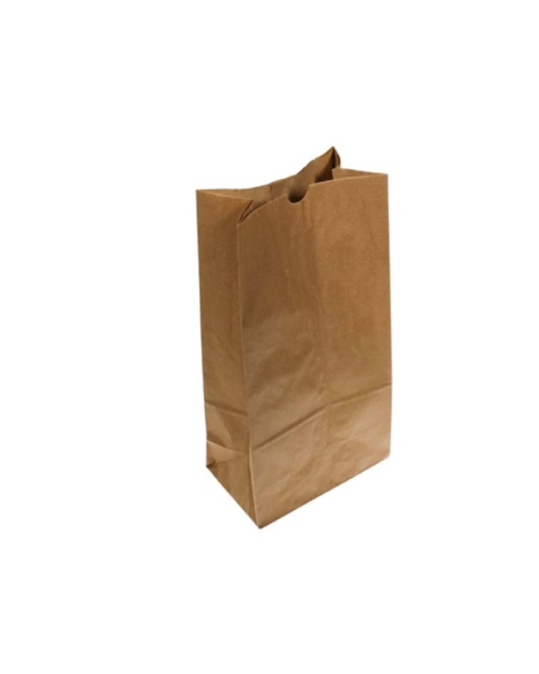 506 Heavy Grocery Paper Bags Checks 12"X7"x17" 500/pack